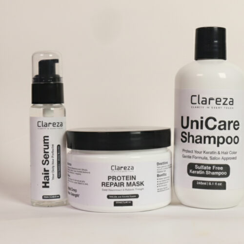 clareza hair care routine bundle