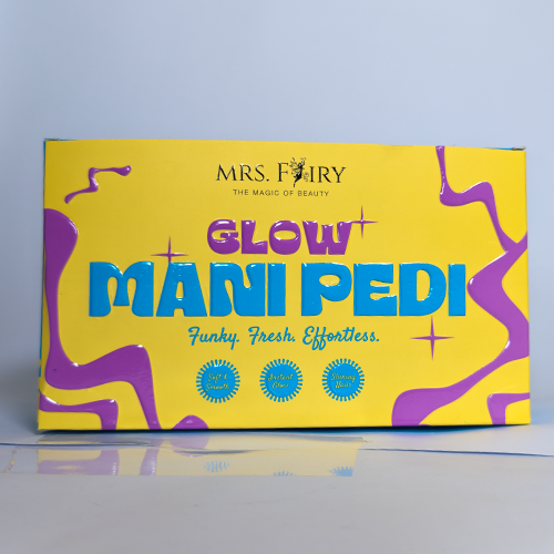 Home glow mani & pedi