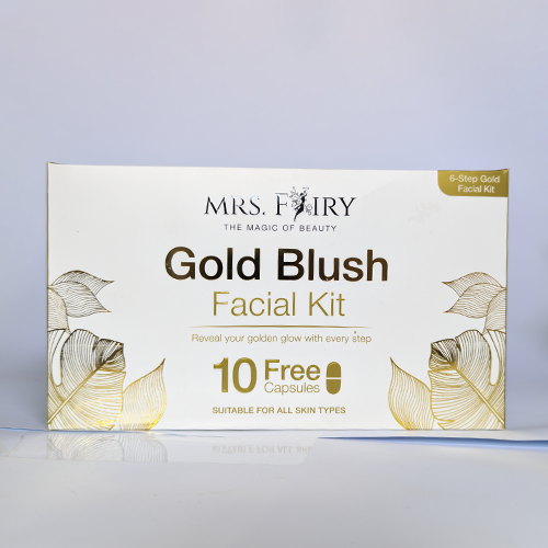 Home gold blush facial kit
